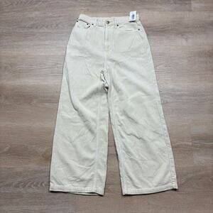 NWT‎ BDG Urban Outfitters Corduroy High & Wide Pants Women’s 29 Color Cream